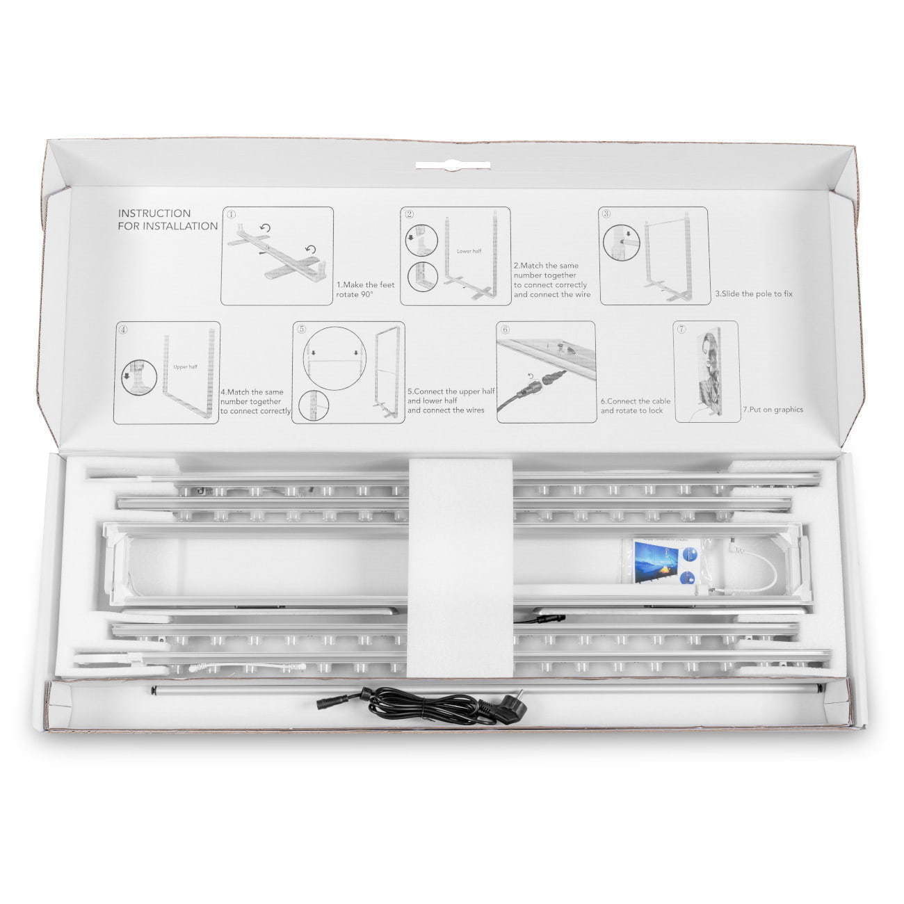 CAJA DE LUZ LED 100x250 (SEG)